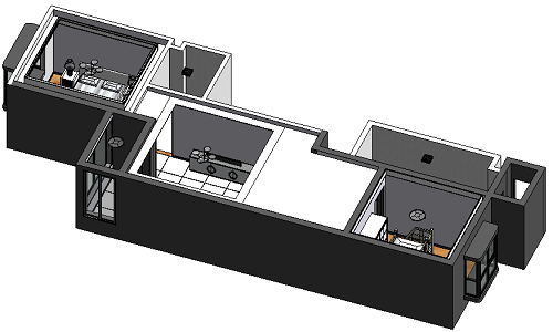 BIM开发服务案例 - 比目摩尔公司BIM猫互联网装饰系统，包含快速建户型、快速绘制踢脚线、布置家具、装修自动算量等功能