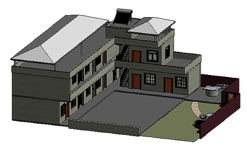 Revit二次开发服务案例 - Modelo模袋公司导出Revit模型数据项目，功能包括自动导出Revit模型的Mesh、Material等渲染数据用于WEB中还原